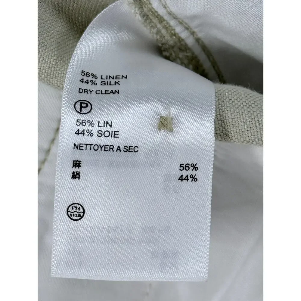 Tommy Bahama Light Gray Linen Silk Pants 38x34